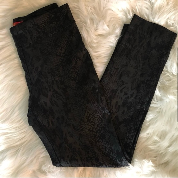 Krazy Larry Black Python Pull on Pants - Picture 4 of 6